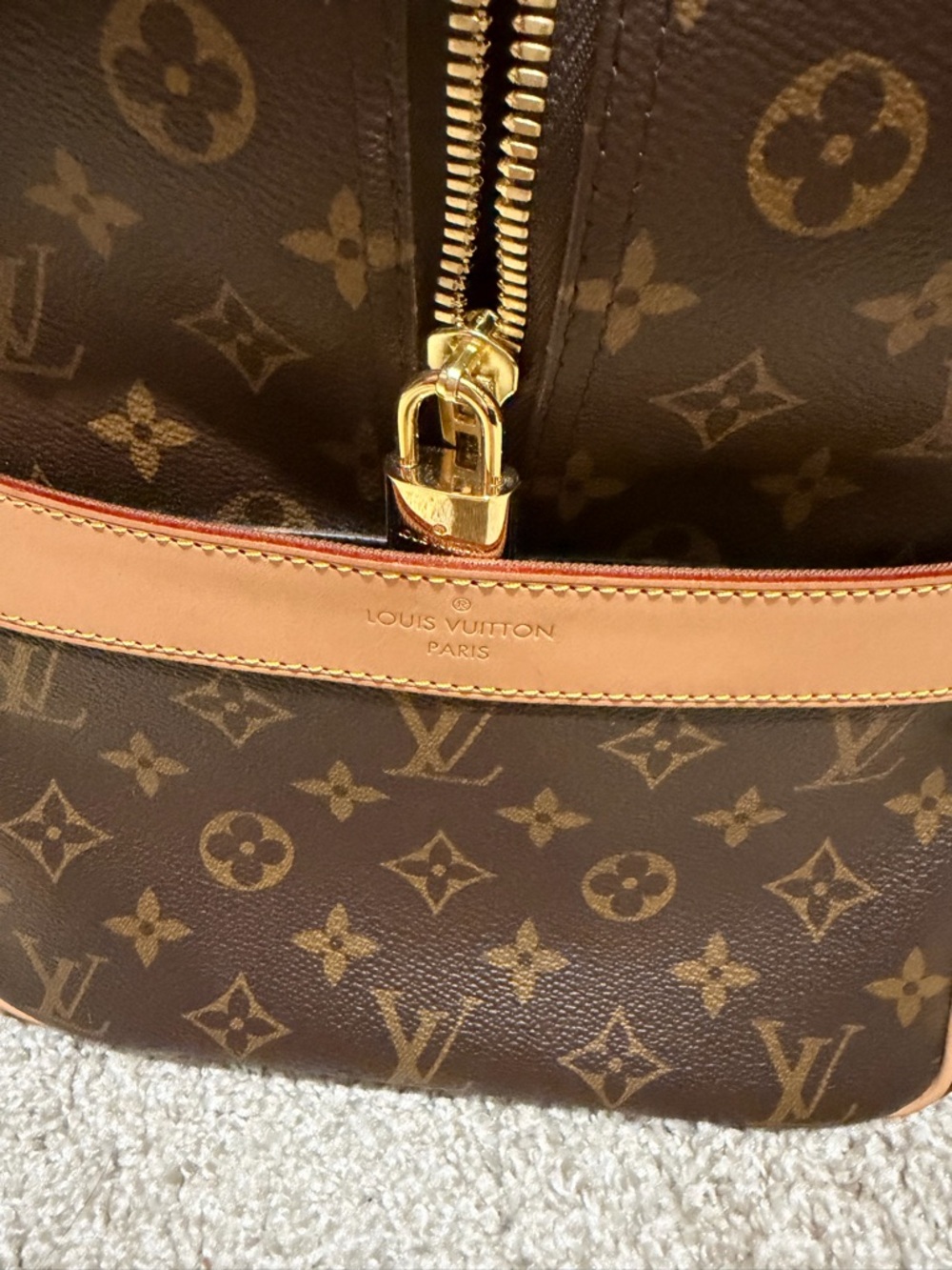 Louis Vuitton Monogram carryall bag - Picture 7 of 11
